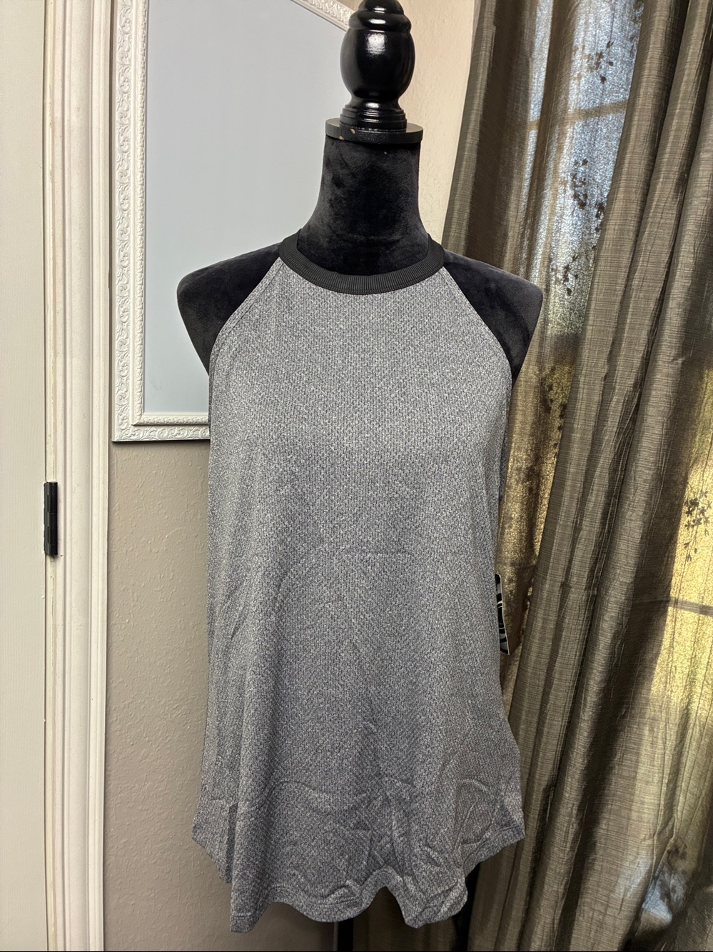 Rainbeau Active Tank Top Large Grey